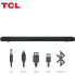 TCL TS8211 Dolby Atmos 2.1 Soundbar mit integrierten Subwoofern 260 W HDMI Chromecast integriert Alexa-kompatibel