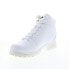 Фото #4 товара Fila Diviner 1HM00552-126 Mens White Synthetic Lace Up Hiking Boots 13
