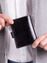 Фото #5 товара Мужское портмоне кожаное черное вертикальное  на кнопке Portfel-CE-PR-PA-D1072L-VT.98-czarny Factory Price