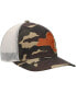 ფოტო #4 პროდუქტის Men's Camo New York Icon Woodland State Patch Trucker Snapback Hat