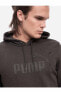 Ess Big Logo Hoodie Erkek Sweatshirt 586688 07 Dark Gray