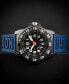 ფოტო #1 პროდუქტის Interchangeable Blue Rubber Watch Strap