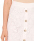 Фото #3 товара Women's Lace Button-Detail Midi Skirt