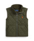 Toddler and Little Boys Quilted Water-Repellent Vest Зеленый, 2 - фото #1