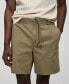 Men's Drawstring Detail Cotton Shorts