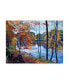 Фото #1 товара David Lloyd Glover View Across the Lake Canvas Art - 20" x 25"