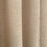 Curtain Alexandra House Living Rustik Natural Linen 200 x 270 x 1 cm Translucent