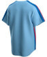 Фото #2 товара Men's Light Blue Montreal Expos Road Cooperstown Collection Team Jersey