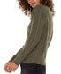 ფოტო #3 პროდუქტის Women's Crewneck Raglan-Sleeve Sweater