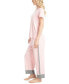 Фото #2 товара Women's 2-Pc. Coastal Life Cropped Pajamas Set