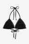 Фото #6 товара Crochet-look Triangle Bikini Top