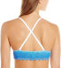 Фото #2 товара Cosabella 168494 Womens Papyrus Bralette Bra White/Atlantic Blue Size Small