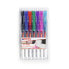 EDDING 2185 gel roller - Capped gel pen - Black,Blue,Green,Pink,Red,Violet - Multicolor - Rubber - 0.7 mm - Metal