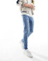 DTT stretch skinny fit jeans in light blue