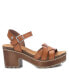 Фото #2 товара Women's Casual Heeled Platform Sandals By