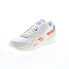 Фото #8 товара Reebok Classic Nylon Mens White Suede Lace Up Lifestyle Sneakers Shoes