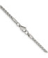 Фото #2 товара Stainless Steel 3mm Wheat Chain Necklace