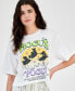 Фото #3 товара Juniors' Hocus Pocus Halloween Graphic Crewneck T-Shirt