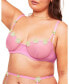 ფოტო #2 პროდუქტის Women's Meadow Unlined Balconette Bra