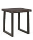 Steve Silver Jennings 22" Solid Wood Live Edge End Table