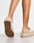 Фото #6 товара ASOS DESIGN Jazlyn flatform crochet mules in natural