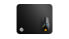 SteelSeries Qck Edge Medium - Black - Monochromatic - Fabric - Gaming mouse pad