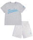 ფოტო #1 პროდუქტის Little Boys Flight MVP Tee and Mesh Shorts Set