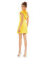 ფოტო #2 პროდუქტის Women's Ieena One Shoulder Ruffle Mini Dress