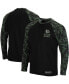 Фото #2 товара Men's Black Gonzaga Bulldogs OHT Military-Inspired Appreciation Camo Raglan Long Sleeve T-shirt