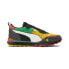 Puma Rider FV Block Party 39226101 Mens Yellow Lifestyle Sneakers Shoes
