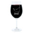 Фото #1 товара Бокал для вина с гравировкой знака зодиака Козерог LEONARDO