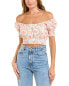 Фото #1 товара Caroline Constas Cornelia Top Women's Pink Xxs