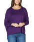 Фото #1 товара Women's Long Sleeve Oversized Dolman Top