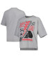 ფოტო #1 პროდუქტის Women's Silver Georgia Bulldogs Rock & Roll School of Rock T-shirt