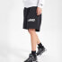 Li-Ning Sporty Collection Knitted Material Loose Fit Shorts, Black Model