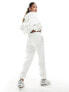 Фото #5 товара The Couture Club co-ord varsity joggers in off white