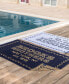 Фото #3 товара BB Logo Turkish Cotton Beach Towel, 40" x 71"
