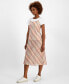 ფოტო #3 პროდუქტის Women's Plaid Layered-Look Midi Dress