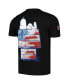 ფოტო #2 პროდუქტის Men's Black Peanuts Freedom House T-shirt