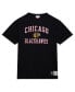 Фото #2 товара Men's Black Chicago Blackhawks Legendary Slub T-Shirt