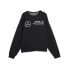 Фото #1 товара Puma Mapf1 Statement Knitted Crew Neck Sweatshirt Mens Black 62113101