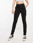 ASOS DESIGN skinny cargo trouser in washed black