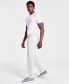 ფოტო #4 პროდუქტის Men's Classic-Fit Stretch Solid Flat-Front Chino Deck Pants