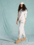 Фото #7 товара Miss Selfridge oversized jogger co-ord in ivory