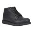 Фото #2 товара Lugz Gravel MGRAVMV-001 Mens Black Leather Lace Up Casual Dress Boots 8.5