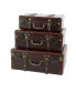 Фото #5 товара Leather Retro Trunk, Set of 3