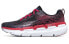 Фото #1 товара Skechers Max Cushioning Premier 低帮 跑步鞋 男款 黑红 / Кроссовки Skechers Max Cushioning Premier 54451-BKWR