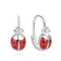 Фото #1 товара Beautiful girl earrings Ladybugs AGUC2049D
