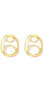 ფოტო #1 პროდუქტის Serenity Oval Stud Earrings