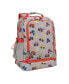 Фото #1 товара Kids Prints 2-In-1 Backpack and Insulated Lunch Bag - Trucks